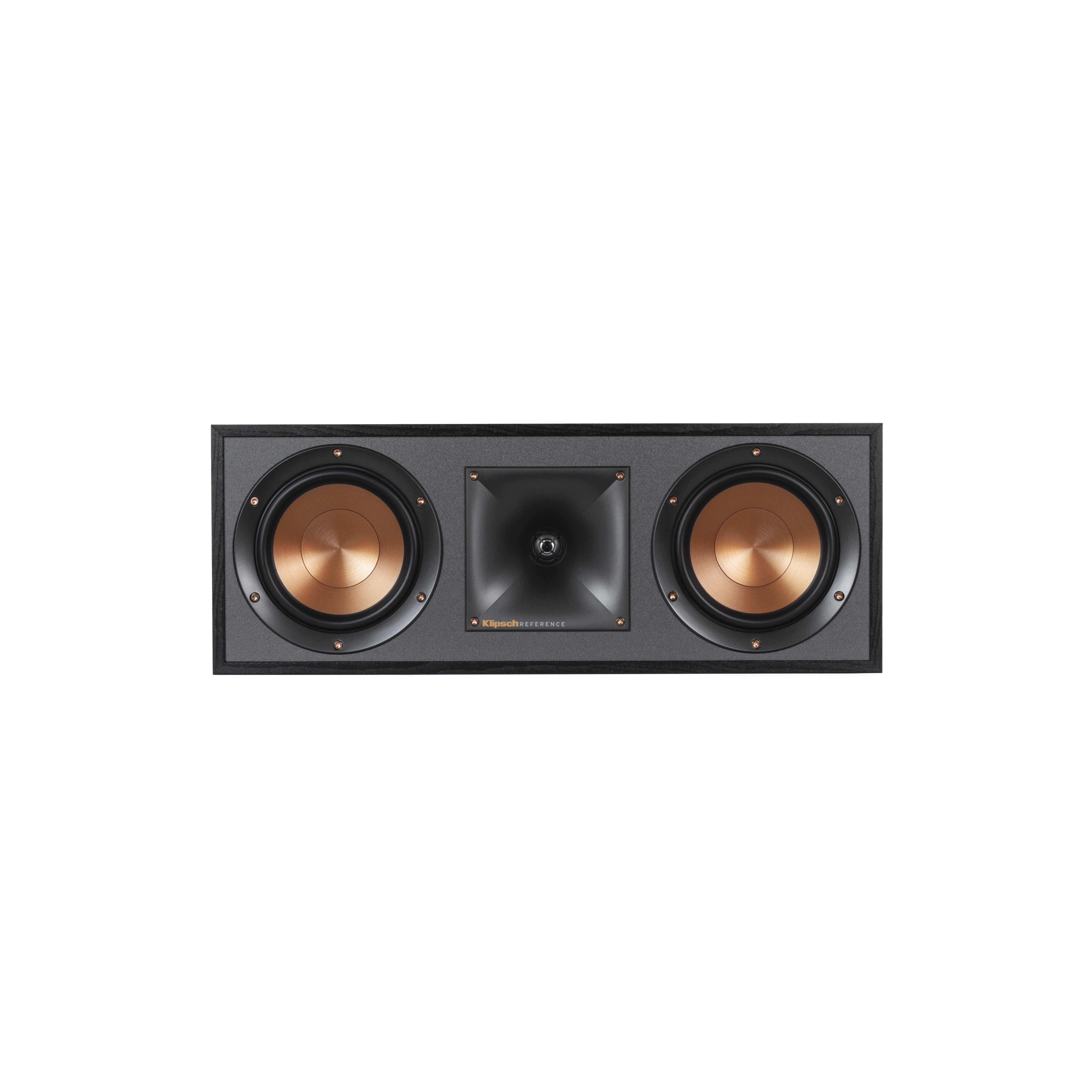 Klipsch R-52C Center Channel Speaker direct front view without grille