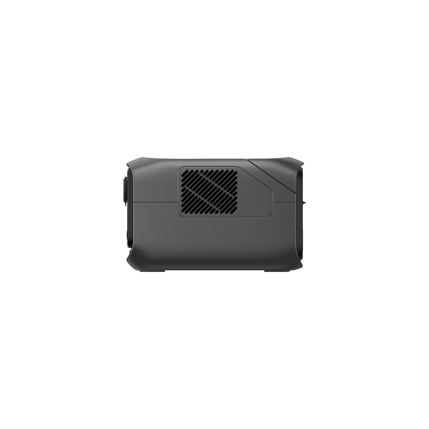 EcoFlow RIVER 3 Plus portable power station, rear panel showing cooling vent