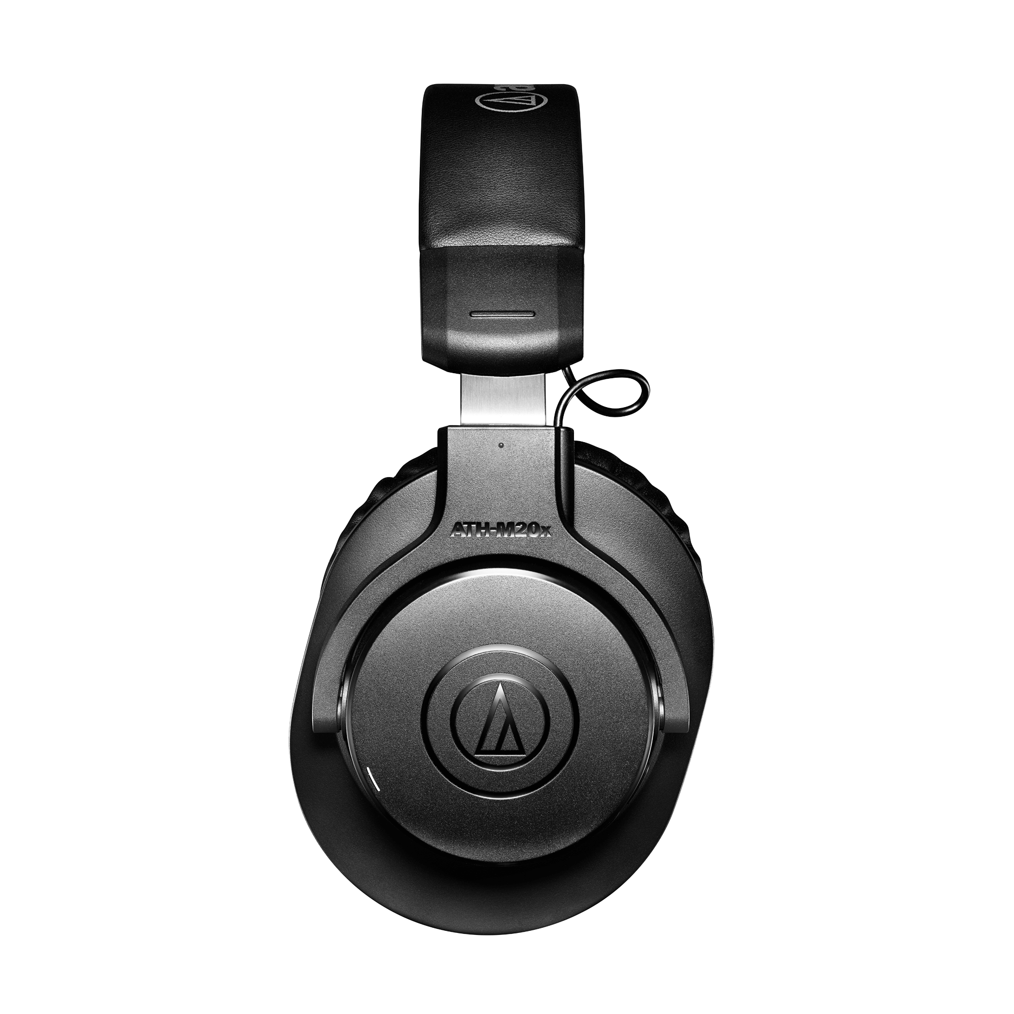 Audio-Technica ATH-M20xBT headphones front view showing headband and earcups