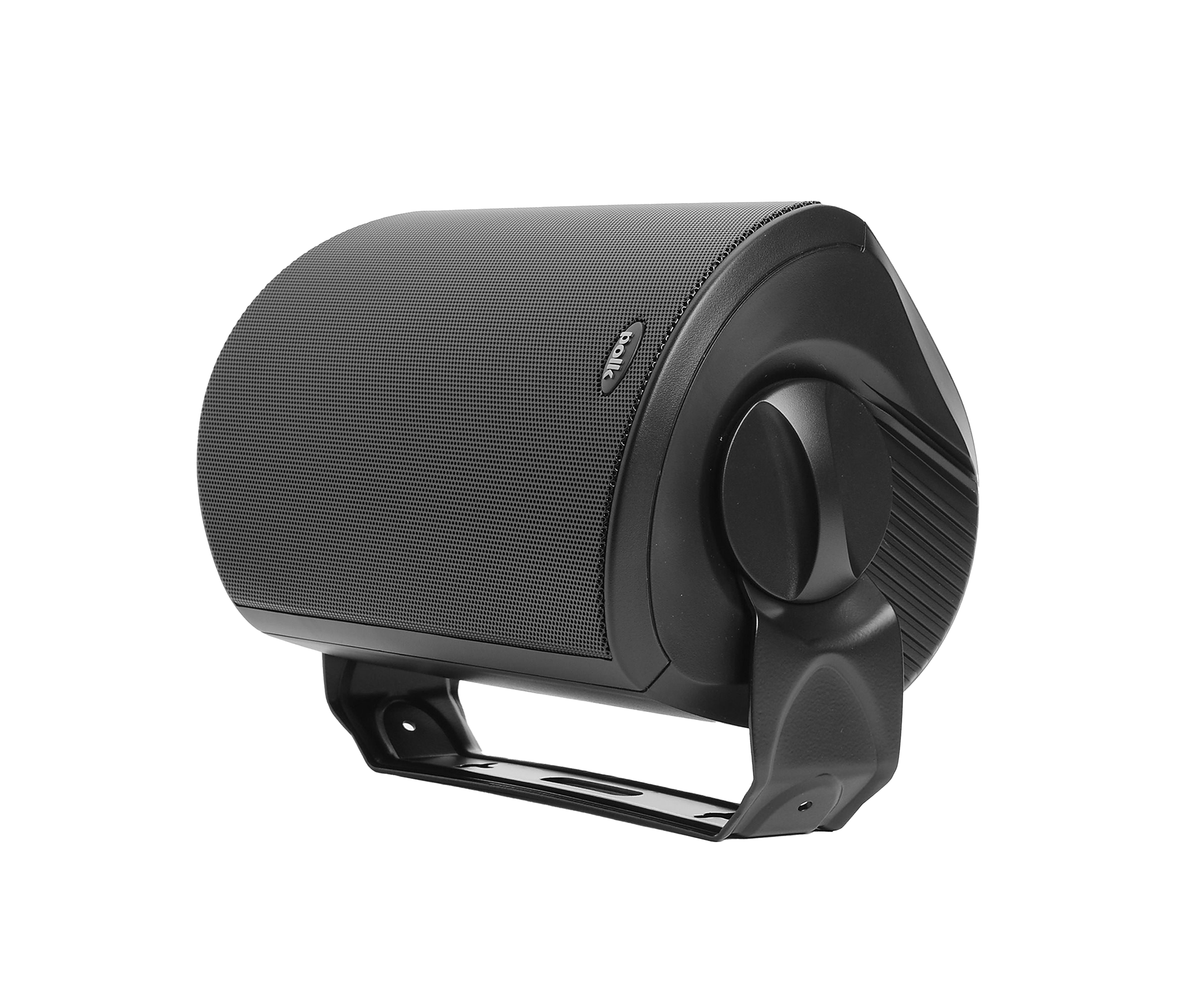 Polk Audio Atrium 5 outdoor speaker side profile showing mounting bracket profile