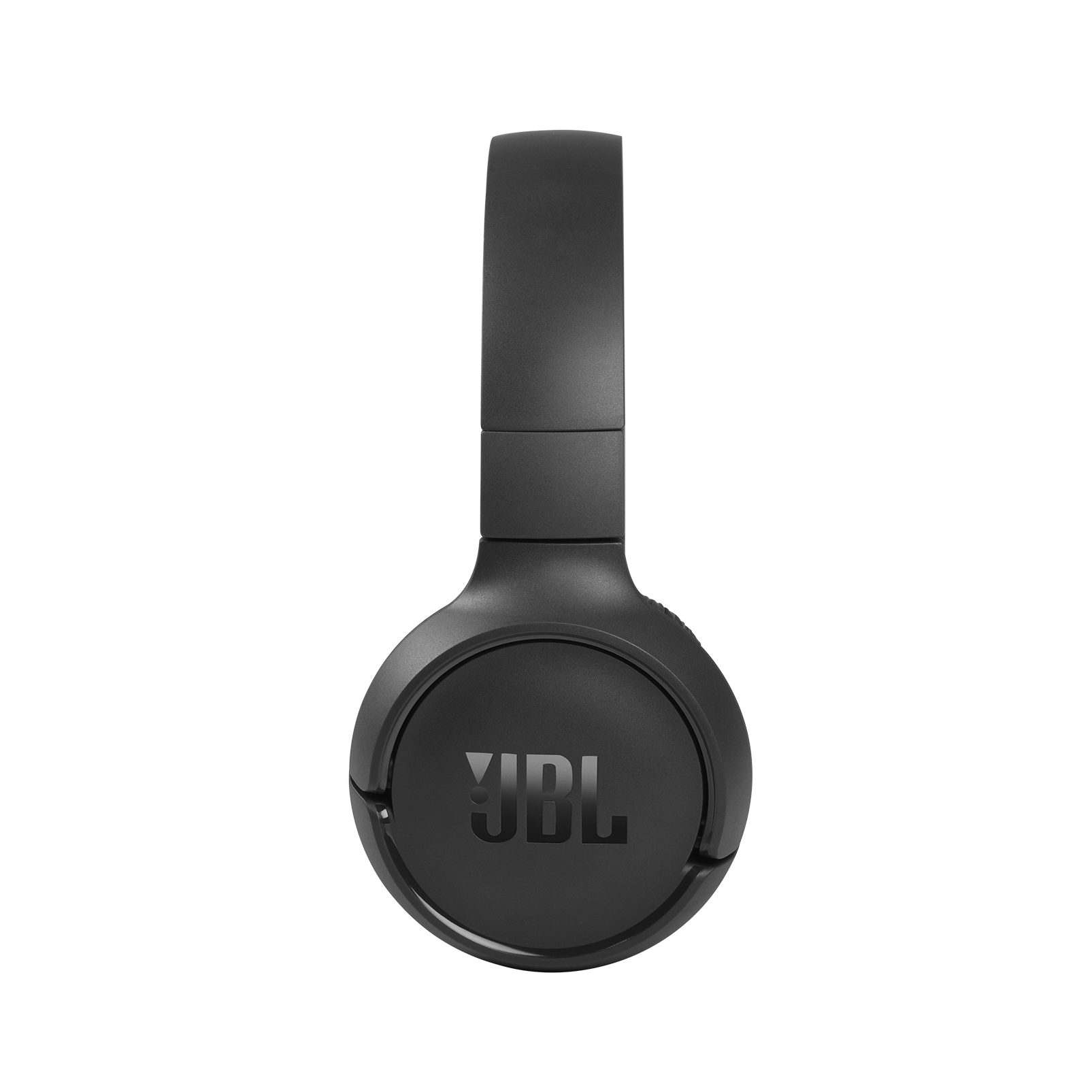 JBL Tune 510BT left side view showing headband slider and earcup