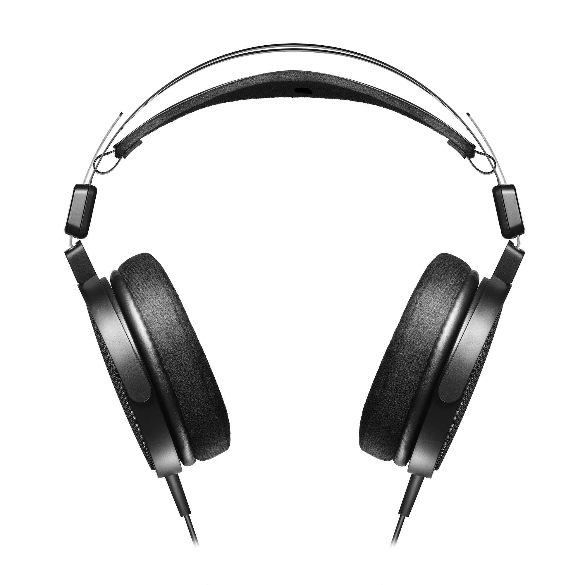 Audio-Technica ATH-R30x angled perspective highlighting velour cushions