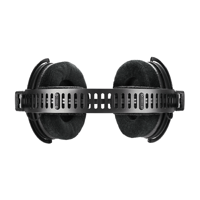 Audio-Technica ATH-R50x laid flat showing comfortable velour earpads